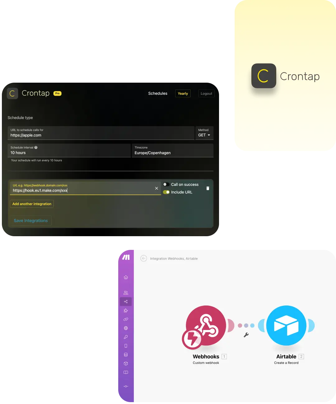 Learn how to leverage Crontap webhook schedules to seamlessly integrate Airtable with your workflows, enabling automated tasks and efficient data management.